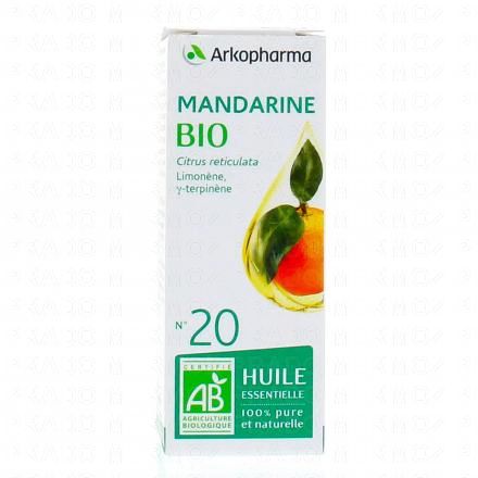 Arkoessentiel - Huile essentielle de Mandarine N°20 Bio flacon 10ml