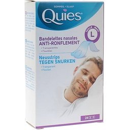 Bandelettes Nasales Anti-Ronflement Talla L 24uds