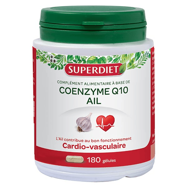 Coenzyme Q10 + Ail 180 capsules