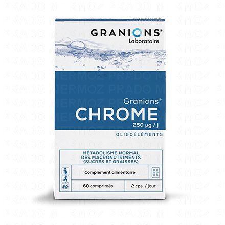 de Chrome 250µg boite de 60 comprimés
