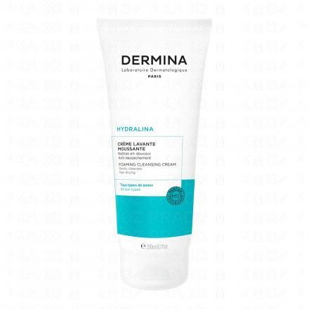 Hydralina crème lavante moussante tube 200ml