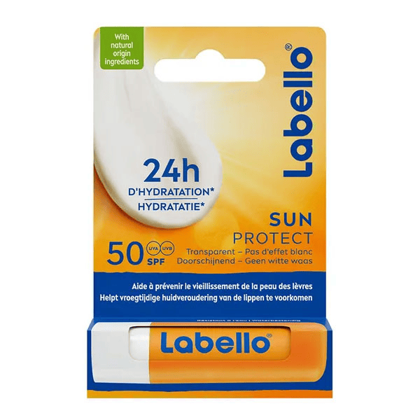 Stick Soin des Lèvres Hydratant Protection Solaire SPF 50 4,8g