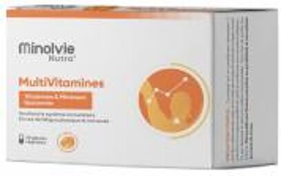 Nutra' Multivitamines 30 Gélules Végétales - Boîte 30 gélules