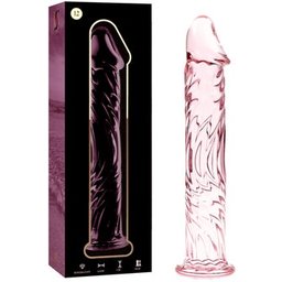 Nebula Modèle 12 Gode Crystal Rose 17x3,5cm 1ut