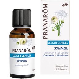 Pranarôm Les Diffusables Sommeil Camomille et Mandarine Bio - Relaxation et nuit paisible