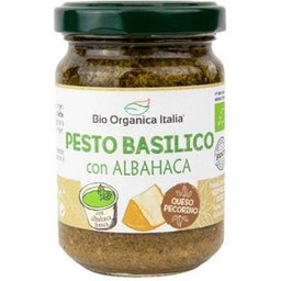 Pesto Basilic et Pecorino Bio 130g