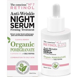 The Conscious Retinol Anti-Wrinkle Night Serum30ml