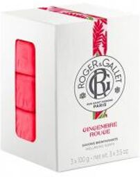 Gingembre Rouge 3 Savons Bienfaisants de 100 g - Coffret 3 savons de 100 g