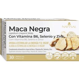 Maca Noire Vitamine B6 Sélénium Zinc 30caps