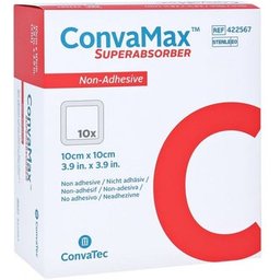 Convamax Pansements Hydrocellulaires 10x20cm 10uts