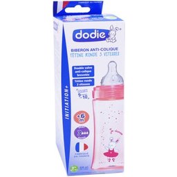 Dod Bib Init+330ml Ros Danseu +6M