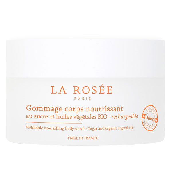 Gommage Corps Nourrissant au Sucre et aux Huiles Végétales Bio Rechargeable 200g