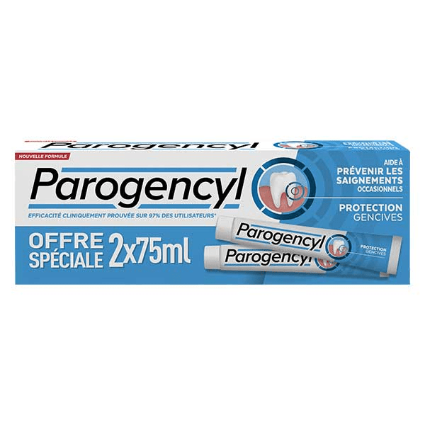 Dentifrice Prévention Gencives menthe Lot de 2 x 75ml