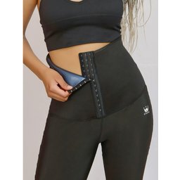 Danna Legging Réducteur Fermeture Crochet Noir M 1ut