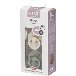 Bibs® Couleur Tétines Sauge - Ivoire +18 mois Taille 3