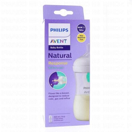 Biberon Natural Response AirFree 1m+ 260ml