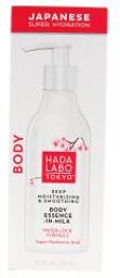 Body Essence-Lait Corporelle Lissage & Hydratation en Profondeur 200 ml - Flacon-Pompe 200 ml