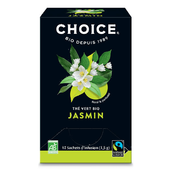 Thé Vert Jasmin Bio 17 sachets