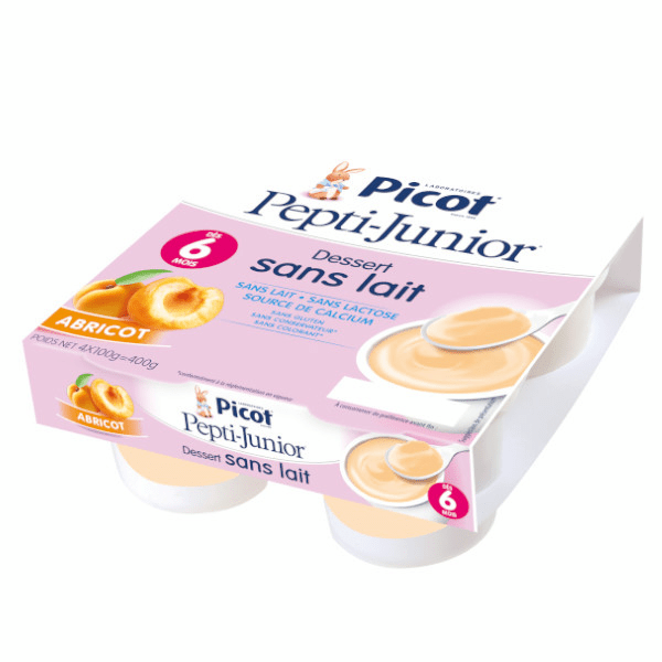 Mon 1er Dessert sans Lait Abricot +6m 4 x 100g