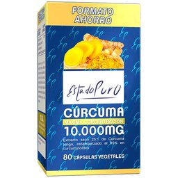 Estado Puro Curcuma 80 Capsules