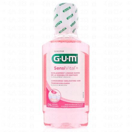 SensiVital+ Bain de bouche fluoré dents sensibles 300ml