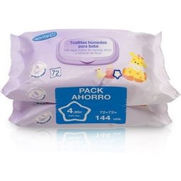 Duplo Lingettes Bébé 2x72uts