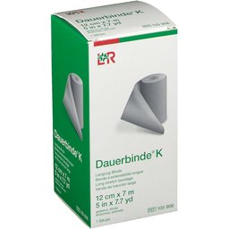 Dauerbinde® K Bande à extensibilité longue 12 cm x 7 m