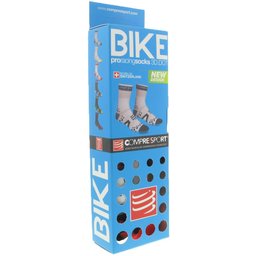 Proracing Chaussettes Bicyclette Bl/Re Taille 2