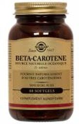 Bêta-Carotène 60 Gélules - Flacon 60 gélules