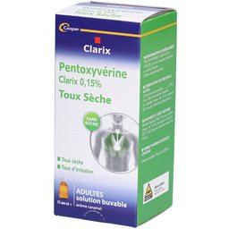 Clarix Pentoxyvérine 0,15%