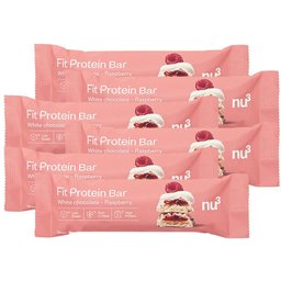 Fit Protein Bar, Chocolat blanc-framboise