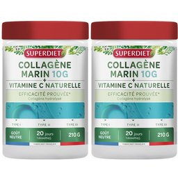 Superdiet Collagène marin vitamine C naturelle