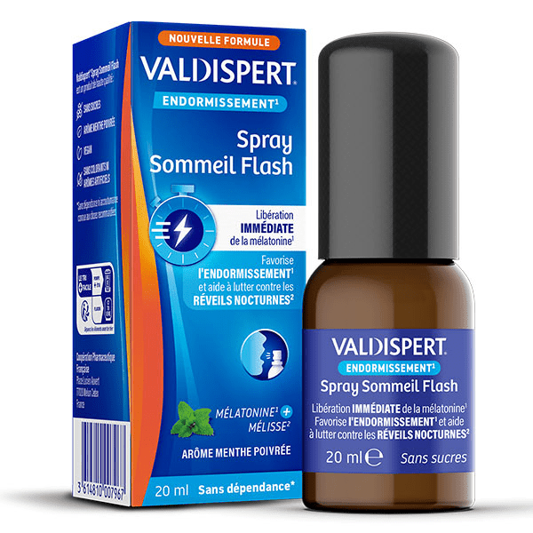 Mélatonine 1,5mg Sommeil Flash Spray - 20ml