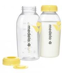 Biberons Pour Lait Maternel Lot de 2 x 250 ml - Boîte 2 biberons
