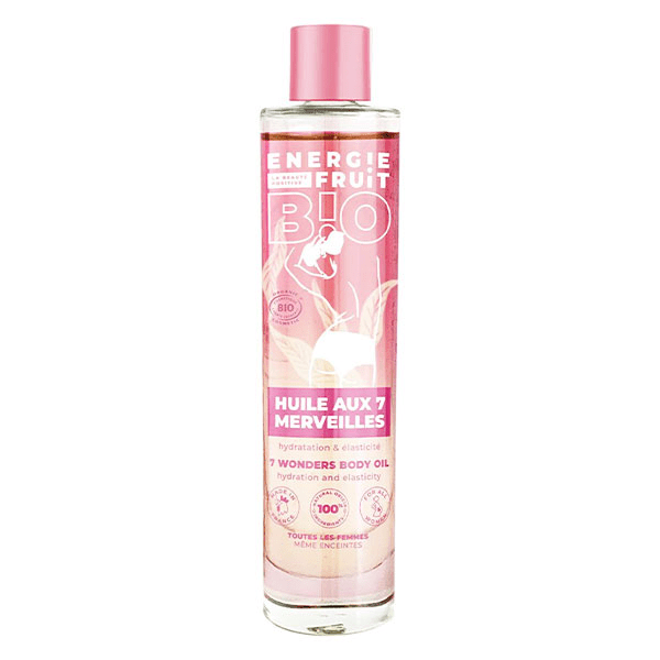 Energie Fruit Corps Huile Aux 7 Merveilles Bio 100ml