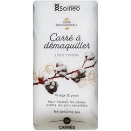 Carre a Demaquiller Coton 50uts