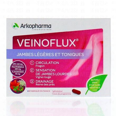 Veinoflux jambes légères et toniques boîte 30 gélules