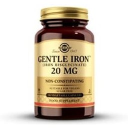 Gentle Iron Fer Doux 20mg 90 gélules végétales