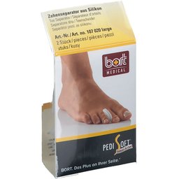 PediSoft® Séparateur d'orteil Silicone Large