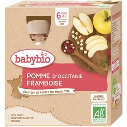 Pomme D'occitanie Framboise dès 6 mois