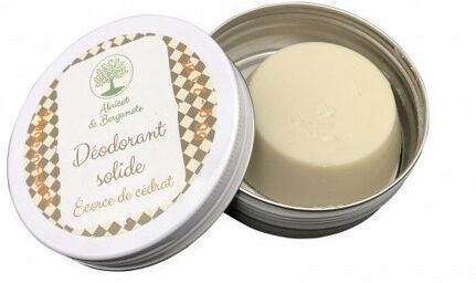 Déodorant solide à l'écorce de Cédrat