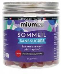 Sommeil Sans Sucres Mélatonine et Plantes 42 Gummies - Pot 42 gummies