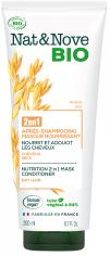 Après-Shampooing Masque 2En1 Nourrissant Certifié Bio - Flacon 200 ml