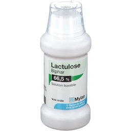 Lactulose - Biphar 66,5% - Solution buvable - Constipation, Encéphalopathie hépatique - Flacon 200ml