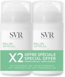 Spirial Déodorant Anti-Transpirant 48H Roll-On Lot de 2 x 50 ml - Lot 2 x 50 ml