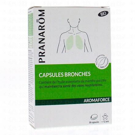 Aromaforce - Capsules bronches Bio x30