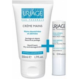 Crème Mains 50ml + Stick Lèvres 4g