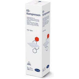 ES Compresses non stériles 16 plis 5 x 5 cm