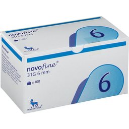 NovoFine 31G 6 mm