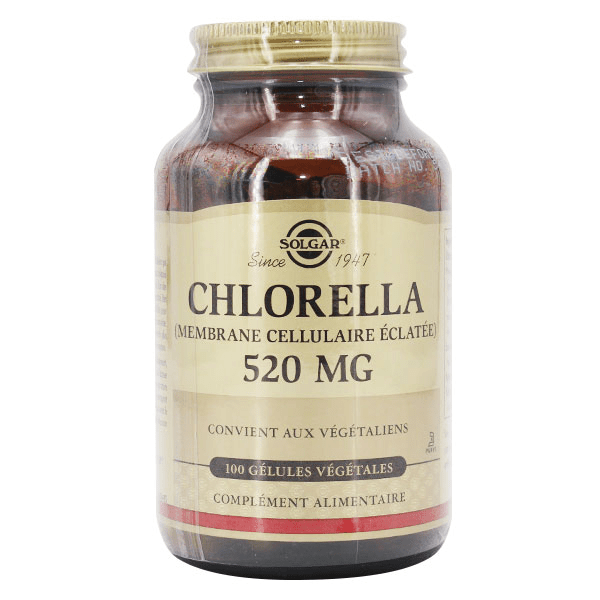 Chlorella 100 gélules végétales